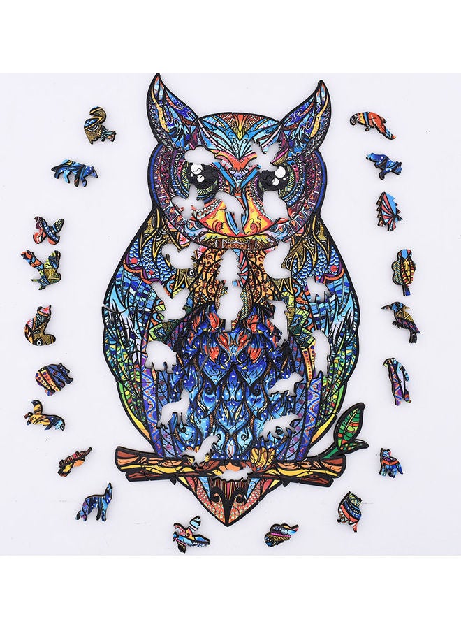 150-Piece Owl Changed Wooden Jigsaw Puzzles 29x21x0.5cm - Image 3